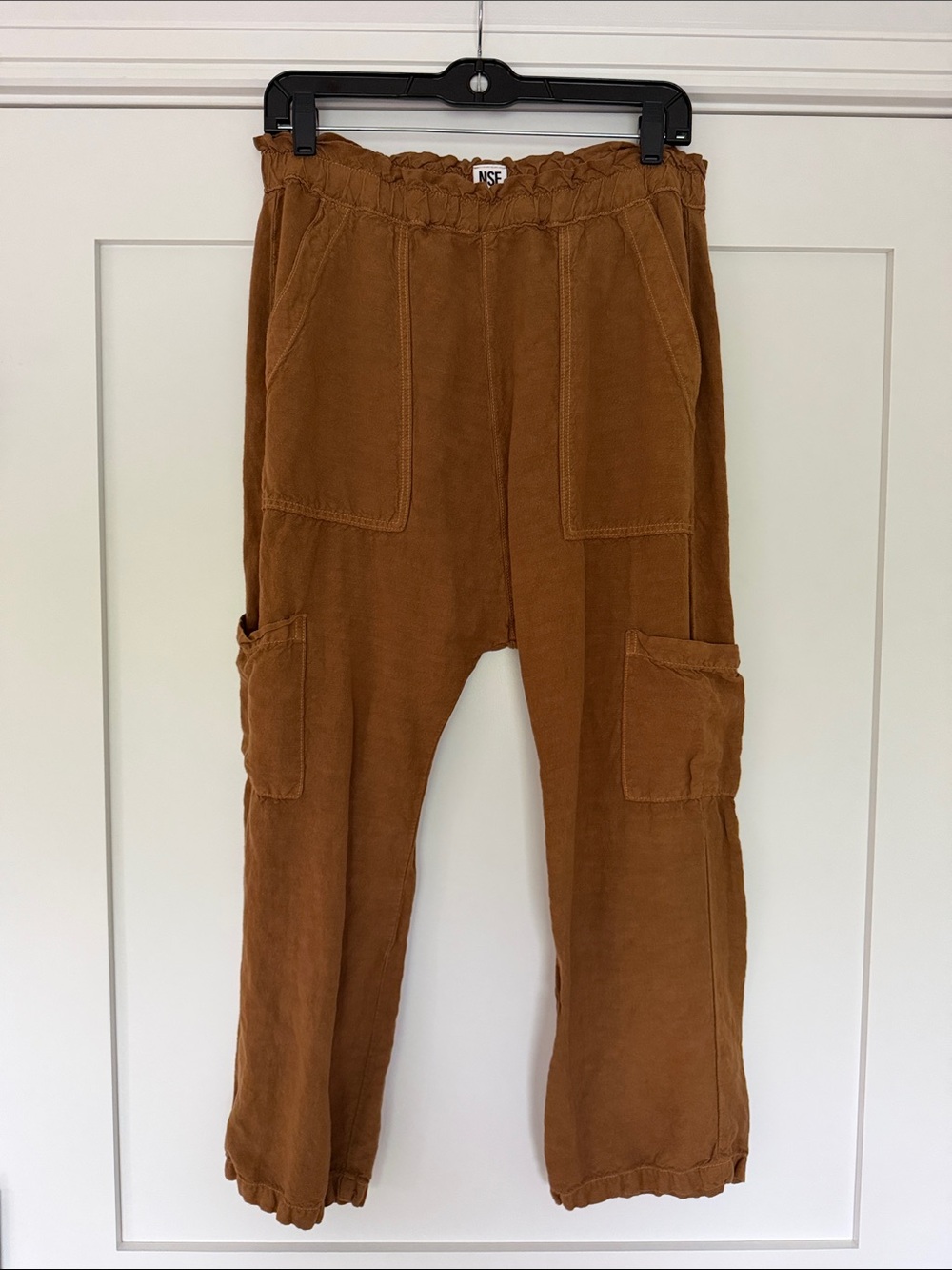 NSF Tan/Brown Pull- On Cargo Pants